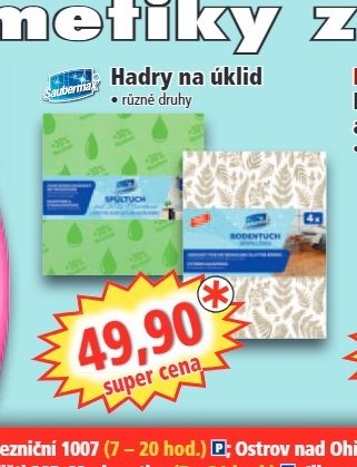 Hadry na úklid