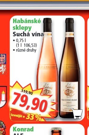 Habánské sklepy Suchá vína