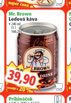 Mr. Brown Ledová káva
