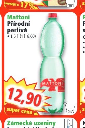 Mattoni Přírodní perlivá