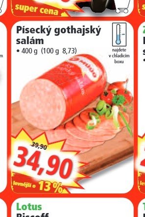 Písecký gothajský salám