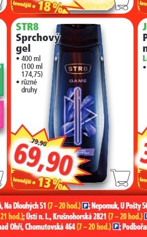 STR8 Sprchový gel
