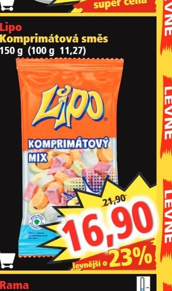 Lipo Komprimátová směs 150 g