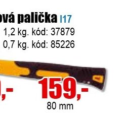 Gumová palička 55 mm