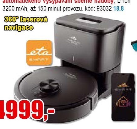 Vysavač ETA 6239 Galaxo Pro