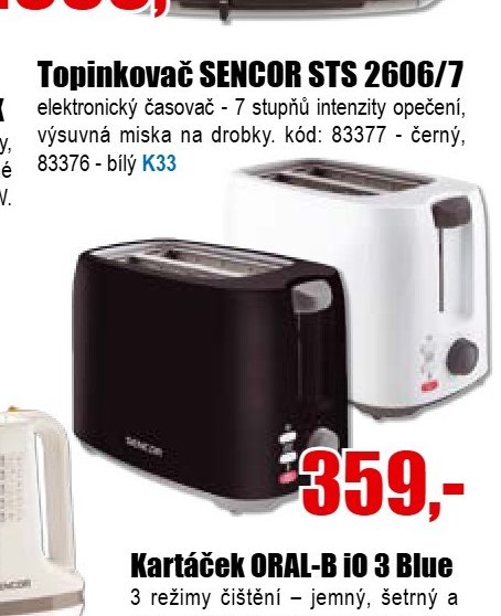 Topinkovač SENCOR STS 2606/7