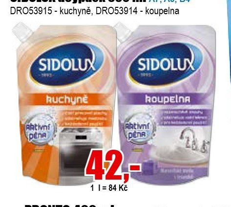 SIDOLUX doypack 500 ml