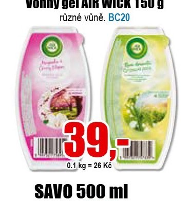 Vonný gel AIR WICK 150 g