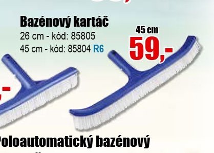 Bazénový kartáč 45 cm