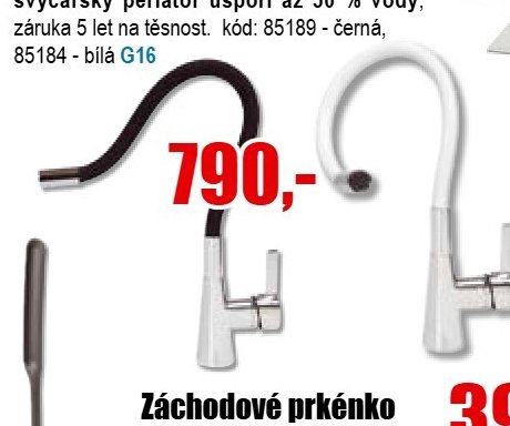 Flexibilní dřezová baterie