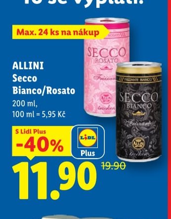 ALLINI Secco Bianco/Rosato