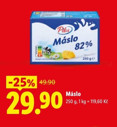 Máslo 250 g