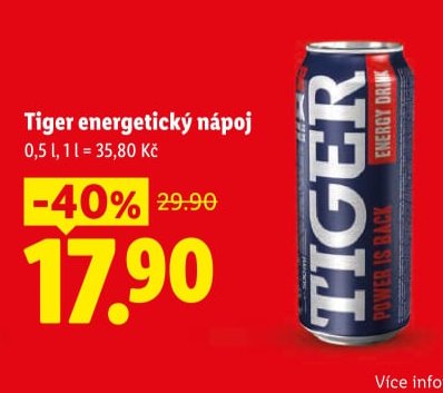 Tiger energetický nápoj 0,5 l