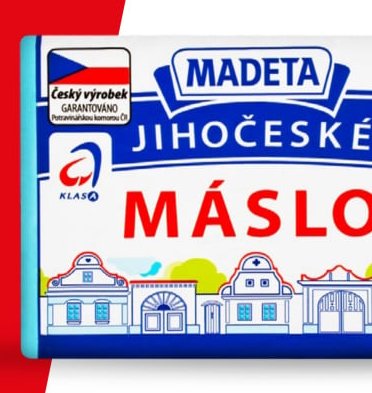 Madeta Jihočeské máslo