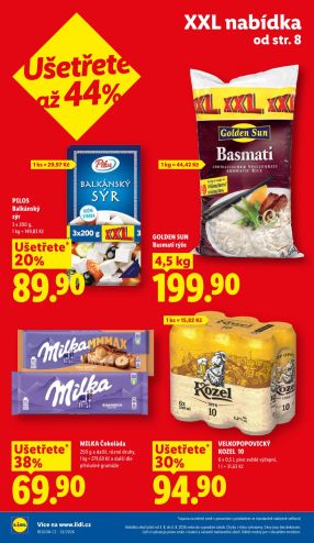 aktuální leták Lidl 3.8.2026-5.8.2026