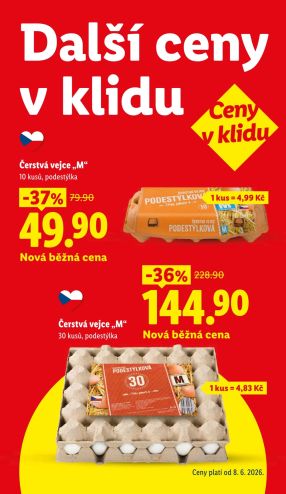 aktuální leták Lidl 3.8.2026-5.8.2026