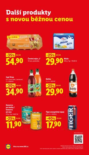 aktuální leták Lidl 3.8.2026-5.8.2026
