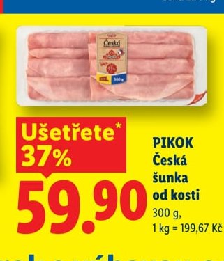 PIKOK Česká šunka od kosti