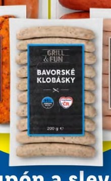 GRILL & FUN Bavorské klobásky