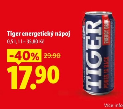 Tiger energetický nápoj