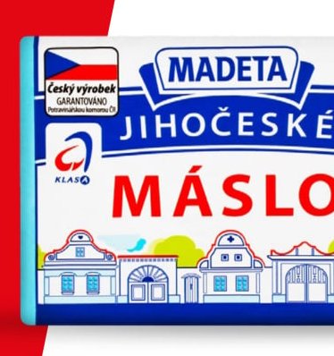 Madeta Jihočeské máslo