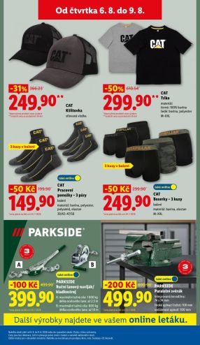 aktuální leták Lidl 3.8.2026-9.8.2026
