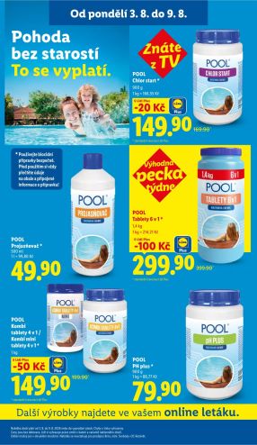 aktuální leták Lidl 3.8.2026-9.8.2026