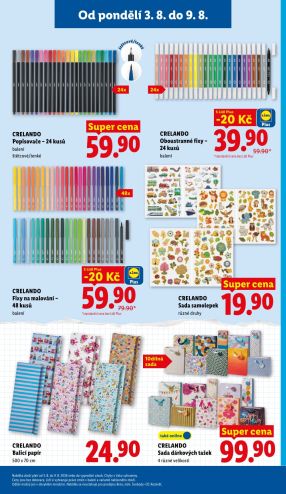 aktuální leták Lidl 3.8.2026-9.8.2026