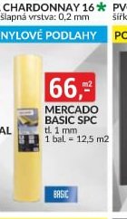 MERCADO BASIC SPC, tl. 1 mm, 1 bal. = 12,5 m2