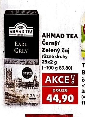 AHMAD TEA Černý/Zelený čaj