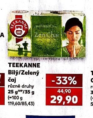 TEEKANNE Bílý/Zelený čaj