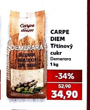 CARPE DIEM Třtinový cukr