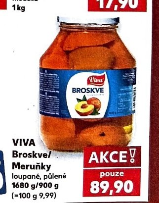 VIVA Broskve/Meruňky