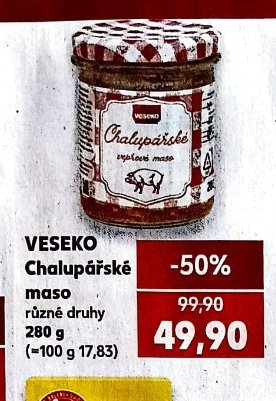 VESEKO Chalupářské maso