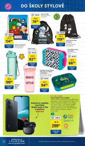 aktuální leták Tesco 3.8.2026-13.8.2026