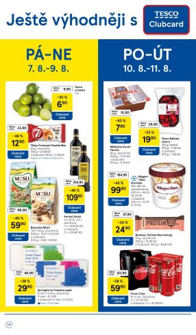 aktuální leták Tesco 5.8.2026-11.8.2026