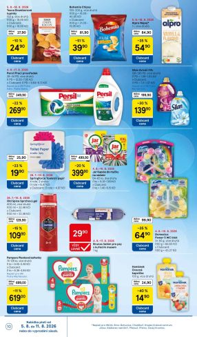 aktuální leták Tesco 5.8.2026-11.8.2026