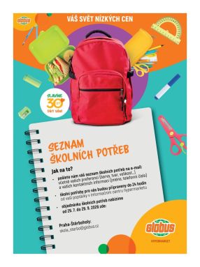 aktuální leták Globus 5.8.2026-11.8.2026