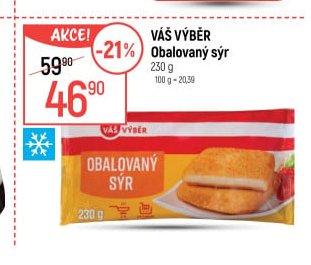 Váš Výběr Obalovaný sýr