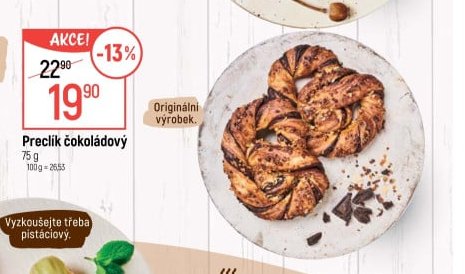 Preclík čokoládový