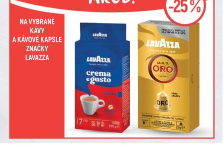 Lavazza kávové kapsle