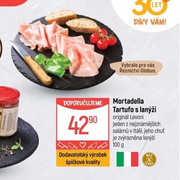 Mortadella Tartufo s lanýži