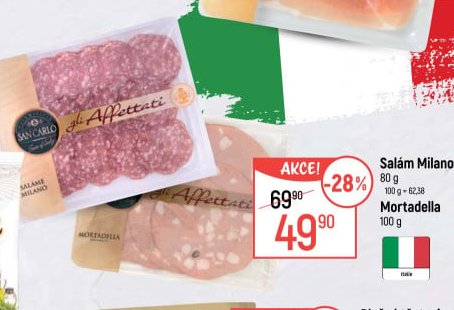 Salám Milano, Mortadella