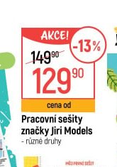 Pracovní sešity značky Jiri Models