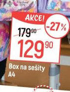 Box na sešity A4