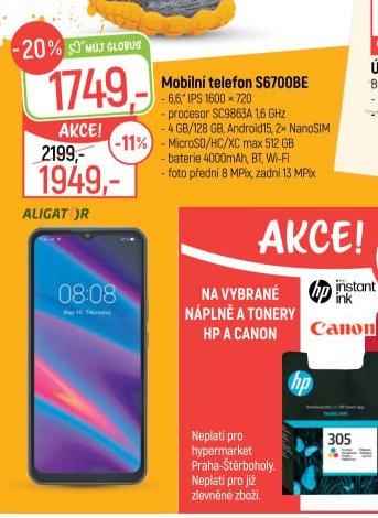 Mobilní telefon S6700BE