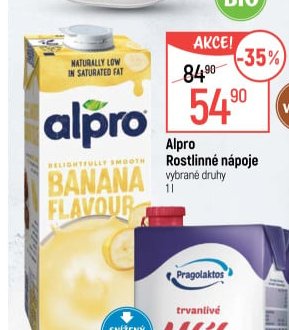 Alpro Rostlinné nápoje