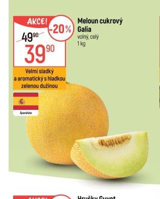 Meloun cukrový Galia