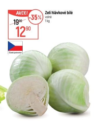 Zelí hlávkové bílé