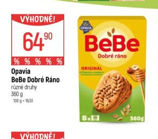 Opavia BeBe Dobré Ráno